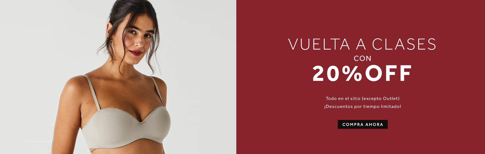 Vuelta a clases con 20%OFF